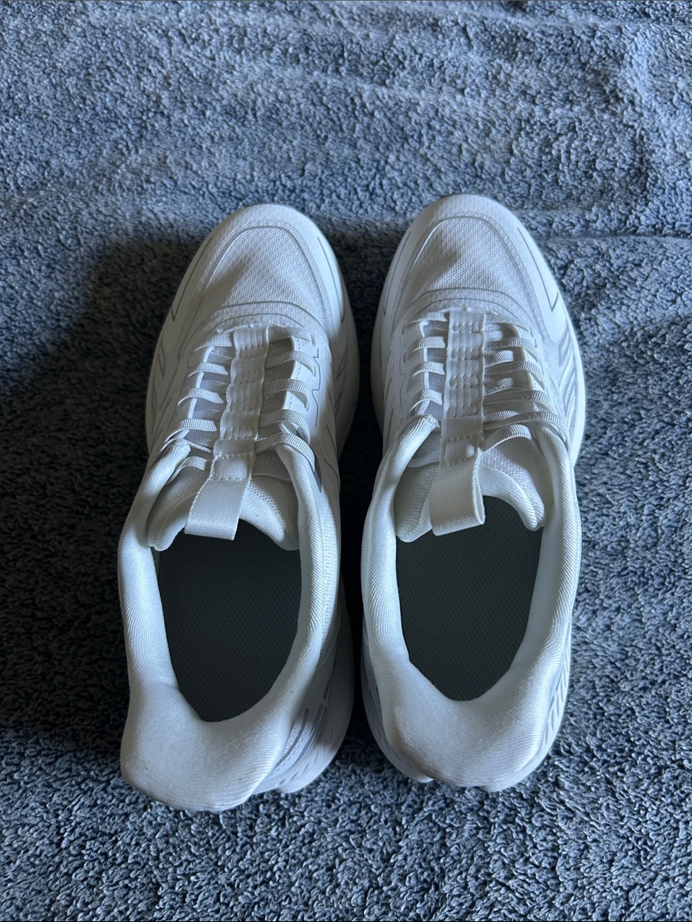 Woman's White Athletic Sneakers